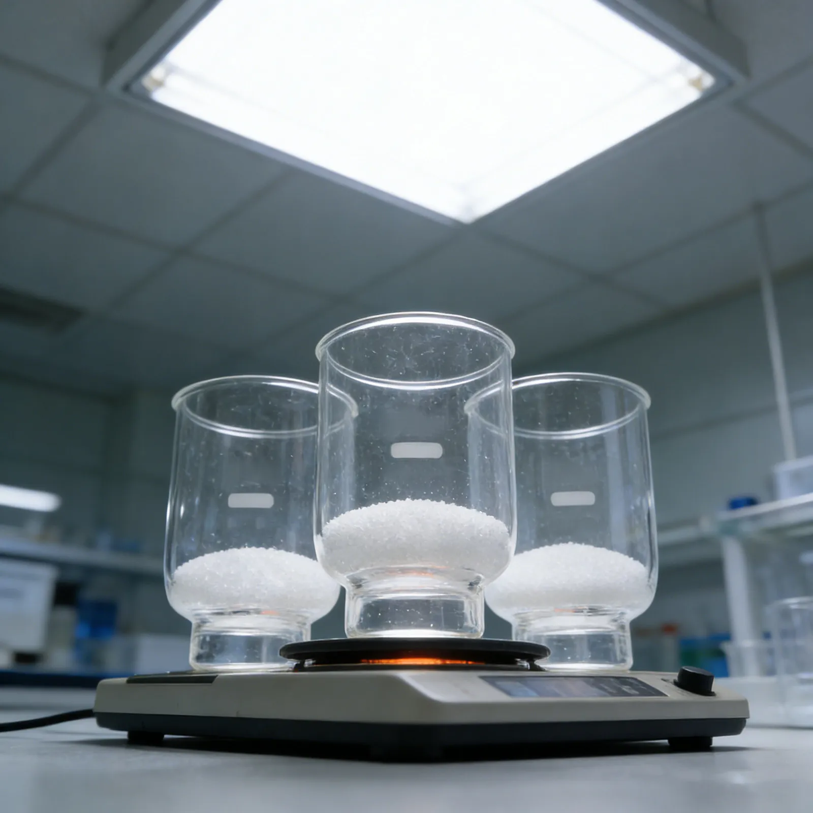 Lot de 3 filtres en verre pour creuset de laboratoire, filtration de précision frittée pour la séparation d'échantillons en laboratoire analytique et la chimie