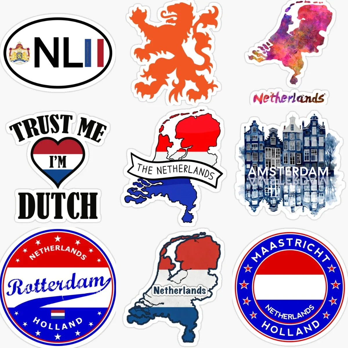 Netherlands Nl Flag…