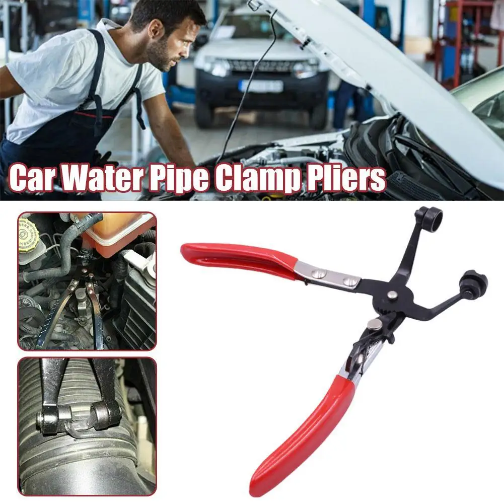 

Hose Clamp Plier Repair Tool with Swivel Clamp Pliers Car Water Pipe Hose Removal Tool forFlat-Band Type Hose Connector