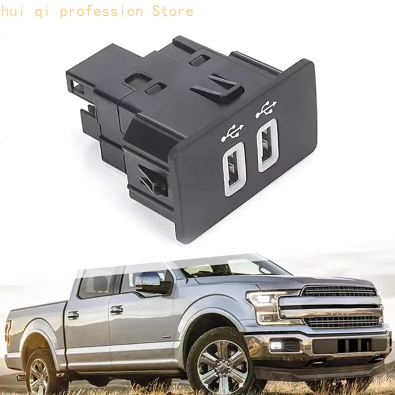 2 USB-Armaturenbrett-Anschlusseinsatz HC3Z-19A387-F für den Ladezugang für Mobiltelefone Auto H8WE – Detail 10