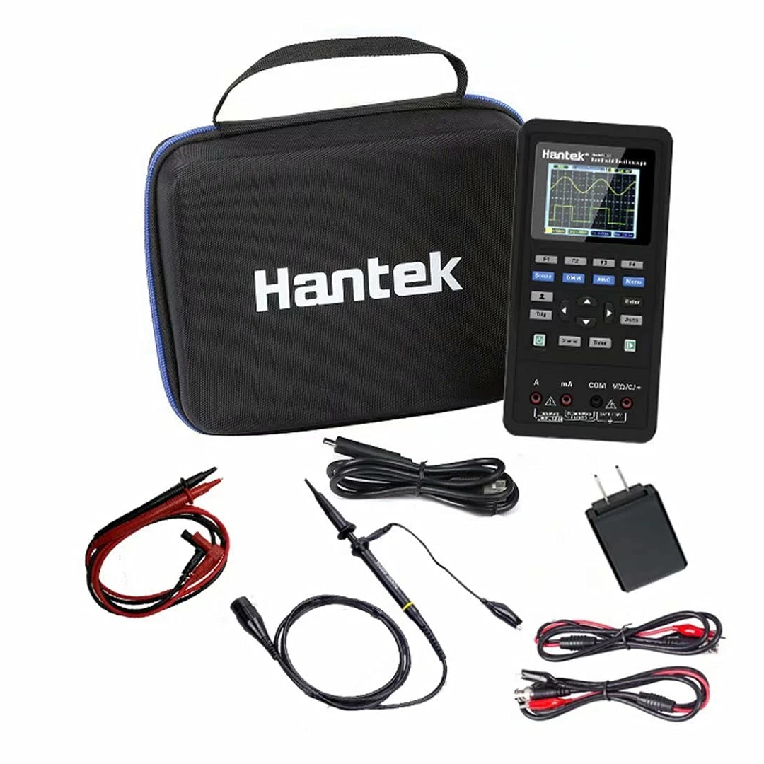 Osciloscopio Digital Multímetro Hantek 2c42 2d72 Generador de Ondas Portátil 2d42 2c72