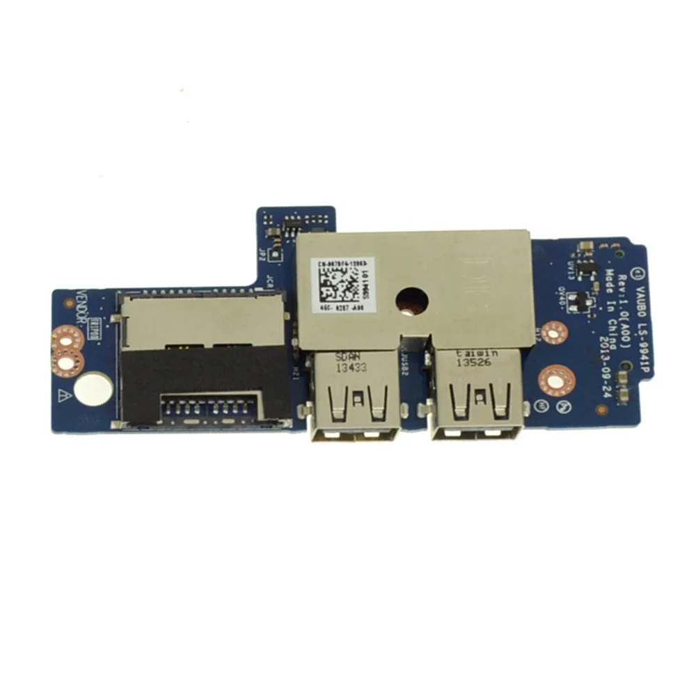 007DF4 007DF4 Laptop USB SD Card Reader IO Circuit Board For DELL For XPS 15 9530 For Precision M3800 VAUB0 LS-9941P New