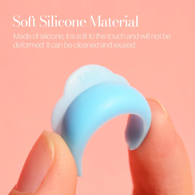 Eyelash Perm Pad Soft Silicone Material Multi color Optional Curlers Curl Pads Women Makeup Products