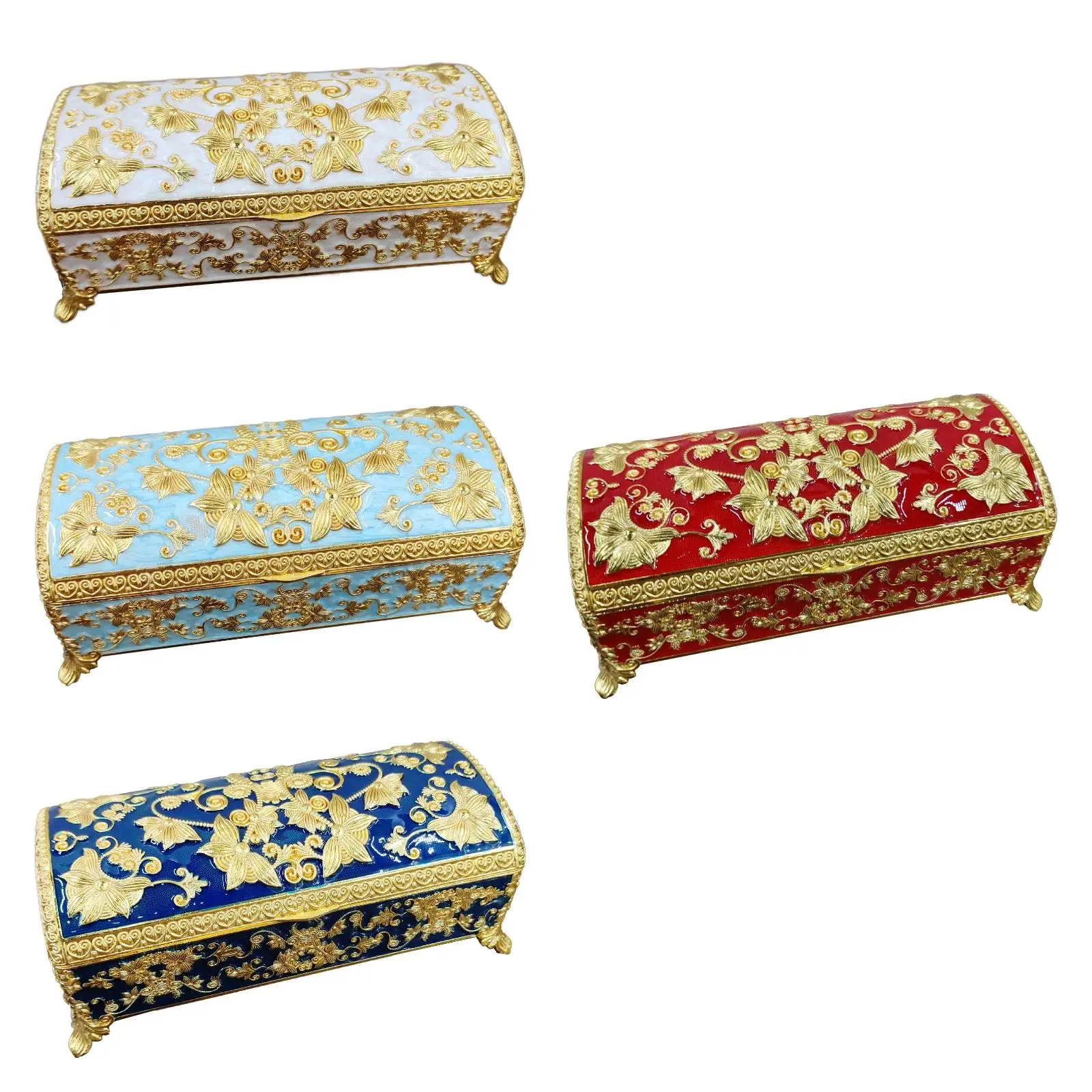 

Jewelry Organizer Box Keepsake Gift Box Case for Earrings Bracelets Brooches