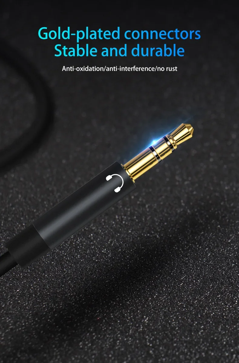 Headphone Komputer Konversi Kabel Headset Two-In-One Mobile Ponsel Audio Satu-Dua Adaptor