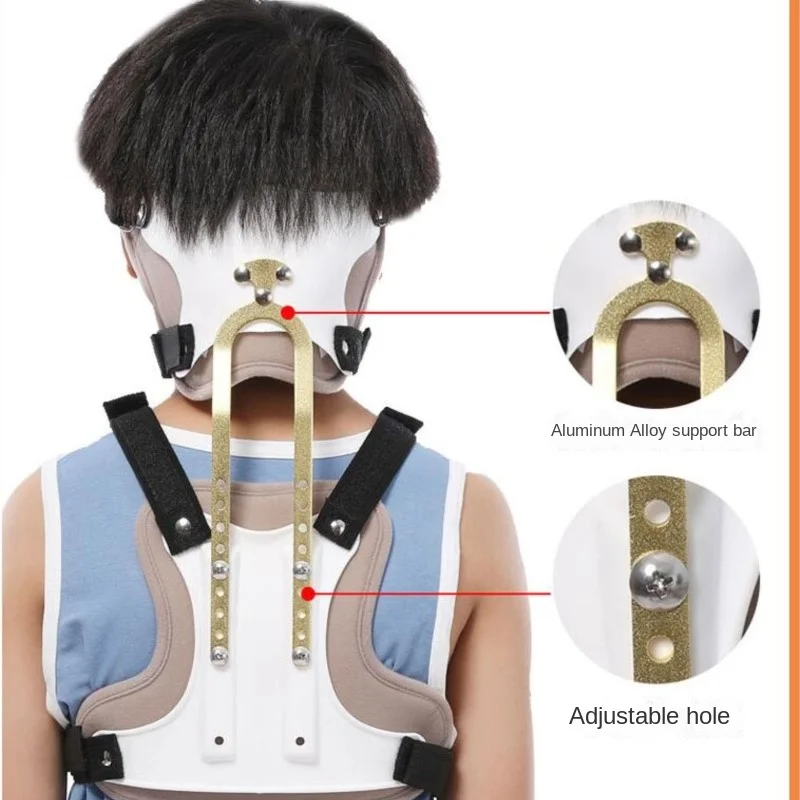 child/adult neck support head and neck chest orthopedic torticollis brace cervical vertebra holder