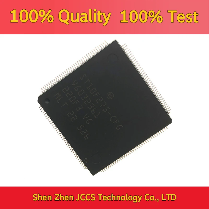 1pcs/lot New Original ST10F275-CFG ST10F275 CFG ST10F275 TQFP144 Car CPU M7 small turTLEcomputer board CPU In Stock