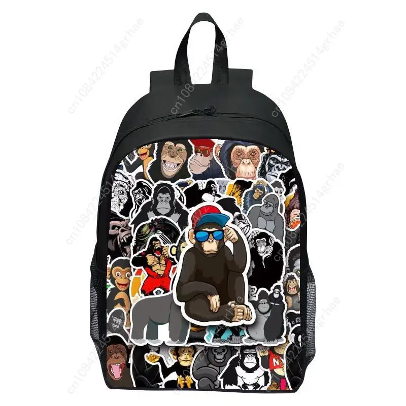 16 inch children's backpack printed game Gorilla tag elementary school backpack boys and girls backpack