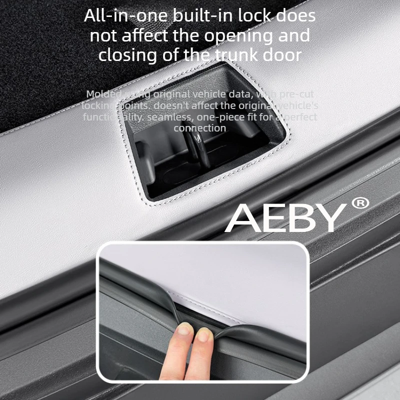 

AEBY для BYD Atto 2 Smart Driving Editio 2024-2025, кожаный задний бампер, защитный чехол от царапин, автомобильный аксессуар