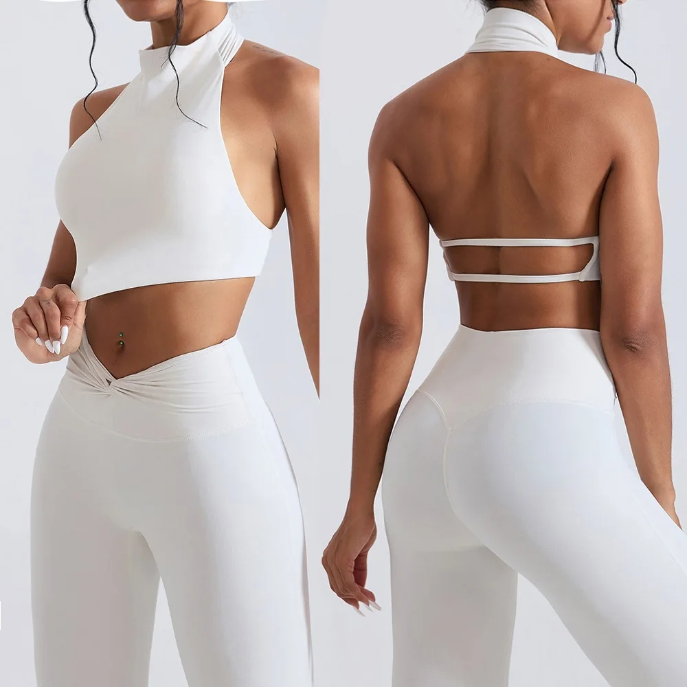 Cloud Hide Yellow Yoga Suit Gym for Woman Fitness Set Sports Tracksuit Bra Top Pants XL Workout Pilates Outfits Running Clothes - Image 3