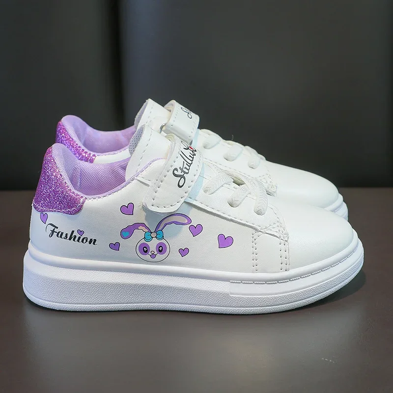 Tenis niña zapato blanco primavera niño antideslizante suela sólida StellaLou zapato suelas gruesas altura alta niños zapato chico deportes Shoe26-37