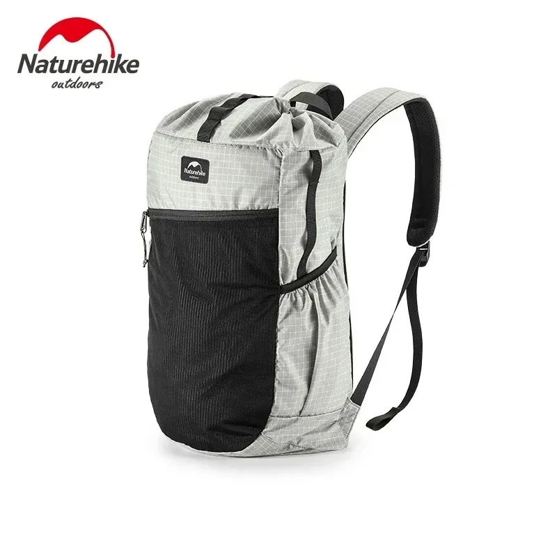 Imagem -02 - Naturehike-mochila Ultraleve Dobrável para Homens Mochila Trekking Bike Mochila de Pesca Viagem ao ar Livre Camping Mochilas de Caminhada 20l