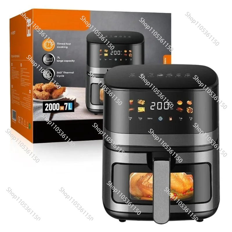 European cross-border touch type overheating protection air fryer 240V
