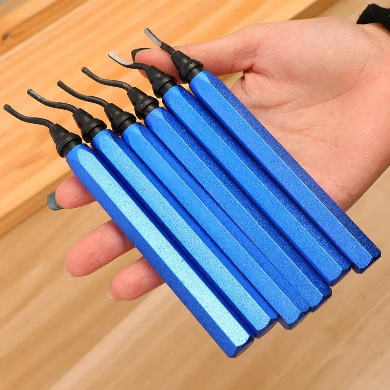 5/1Pcs Deburring Tool with Steel Blades Deburring Remover Cutting Tools for Metal Copper Plastic PVC Pipes 3D Printed Edges