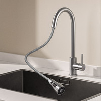 Diiib Sensitive Touch Control Faucets 304 stainless steel Deck Mounted Mixer Stream Sprayer Head Sensor Bathroom Accessories