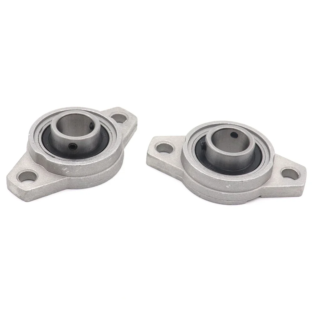 

2pc Pillow Block Bearing 20mm KFL004 Bore Diameter Zinc Alloy Flange KFL Series High Quality