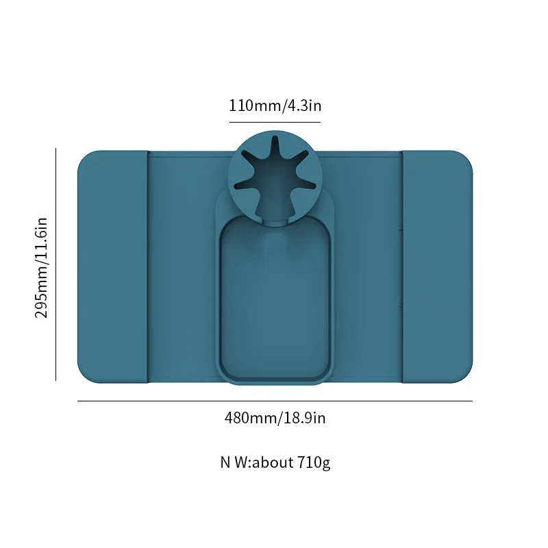 Couch Cup Holder Tray - Silicone Sofa Armrest Table Couch Drink Holder and Tray Organizer for Remote Snacks Cellphone