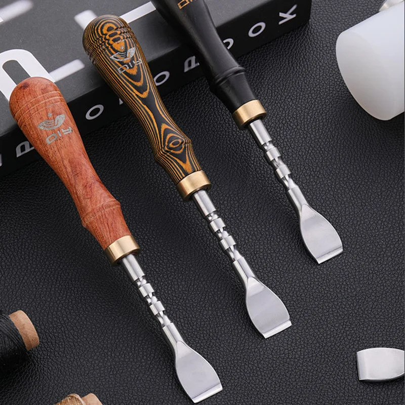 1Pcs 4/5/7mm Leather Tool Edge Grinding Groove Multi-functional Cutting Product DIY Leathercraft Crimping Working Tool