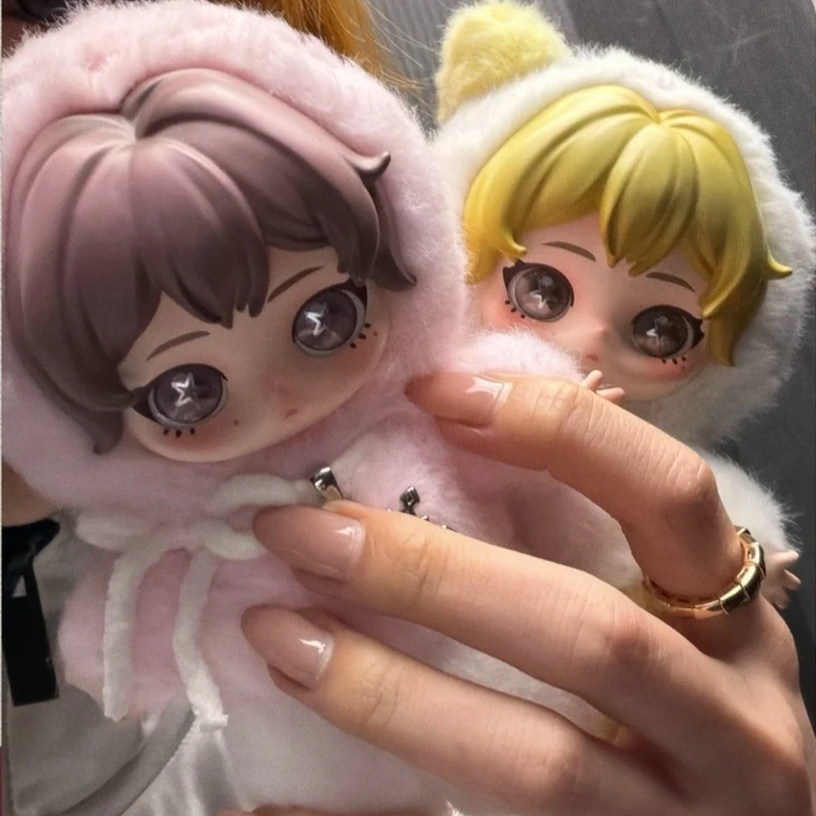 POPMART Aespa Fluffy Club Series Plush Blind Box Vinyl Doll