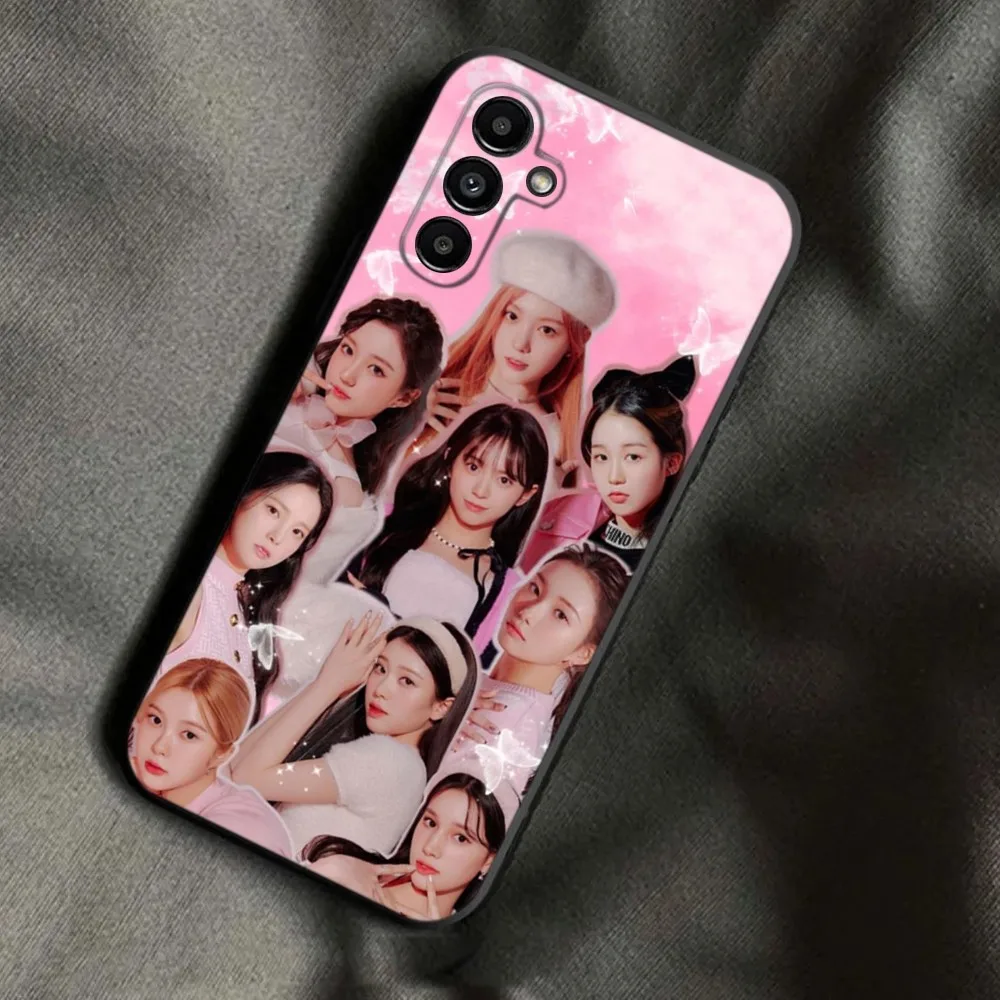 K-Kep1er Kpop Phone Case For Samsung Galaxy A13,A21s,A22,A31,A32,A52,A53,A71,A80,A91 Soft Black Phone Cover