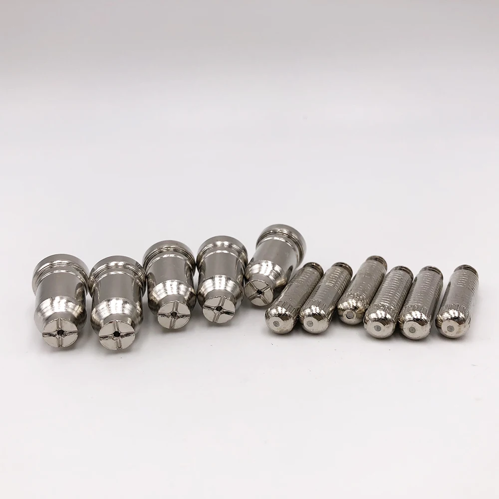 SG51 10pcs nozzle and 10pcs electrode high frequency Air Cooled Plasma Cutting Torch 50A SG-51 Welder Accessories