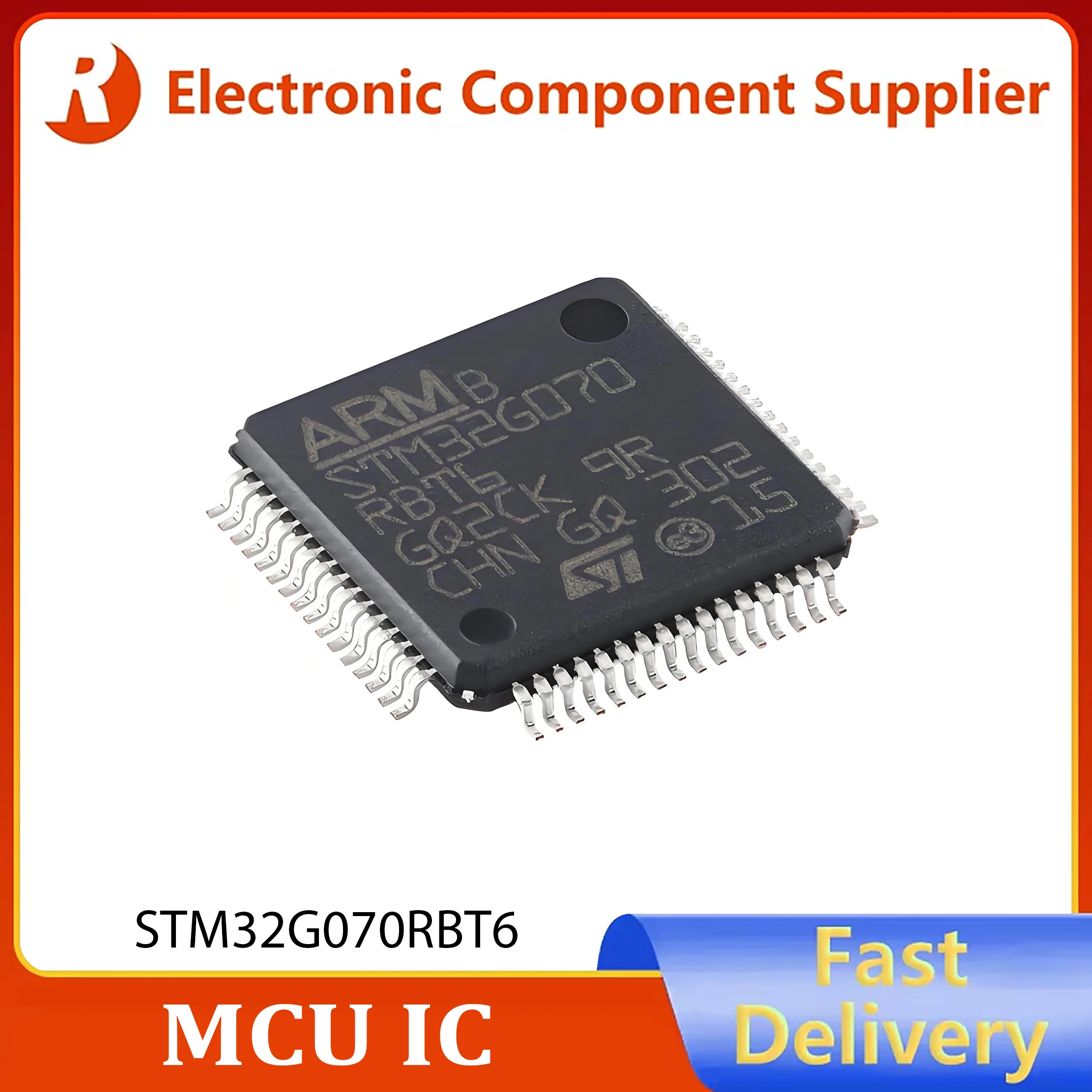 

5 шт. STM32G070RBT6 LQFP-64 (10x10) новые и оригинальные STM32G071R8T6 STM32G071RBT6 STM32G0B0RET6 STM32G0B1RBT6 MCU IC на складе
