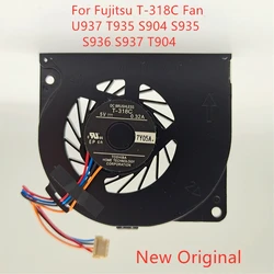 New Original Laptop CPU Cooling Fan For Fujitsu T-318C Fan U937 T935 S904 S935 S936 S937 T904 Q702 DC5V