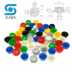 50PCS A95 Momentary Switch Button Cover Size 9.8*5.8mm for 6X6 6X6X7.3MM Micro Tact Switch Button Cap Hat