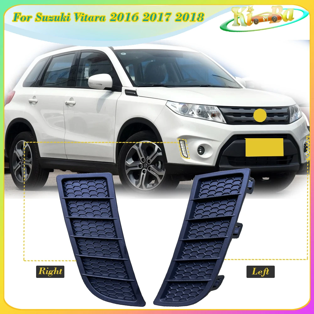 

KIMBA Genuine Front Bumper Daytime Running Light DRL Drive Lamp Trim Grille Frame Cover Bezel Hood For Suzuki Vitara 2014-2018