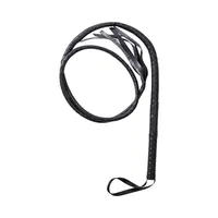 1.8m Synthetic Leather Whip, Western Cowboy Prop Whip for Circus Training Cosplay Role Play Costume Accessories 6