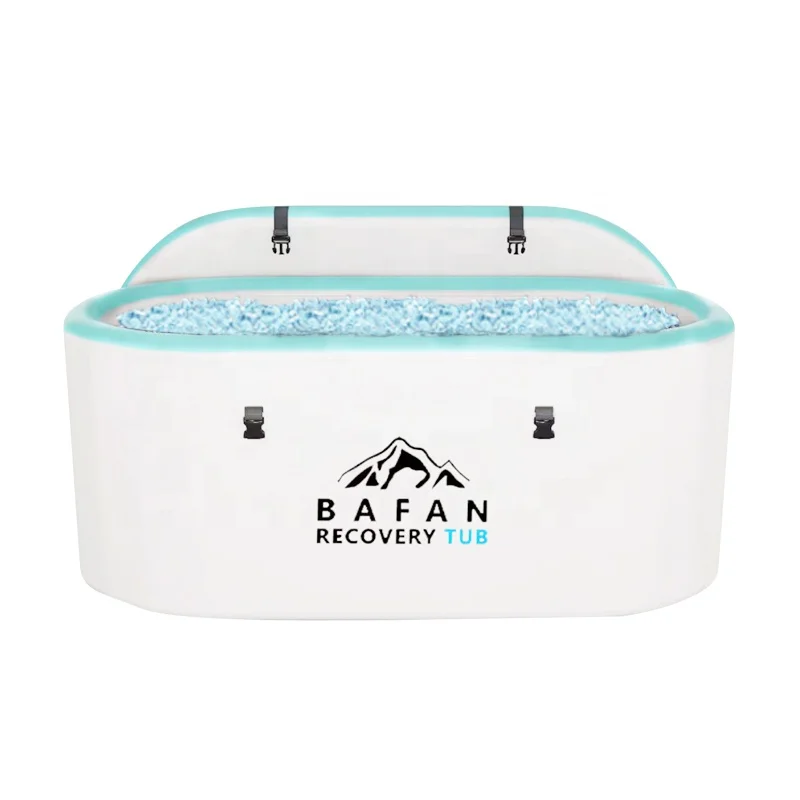 Bafan DWF Portable Inflatable Sports Recovery Ice Bath Tub Insulated Cold Plunge   with Chiller