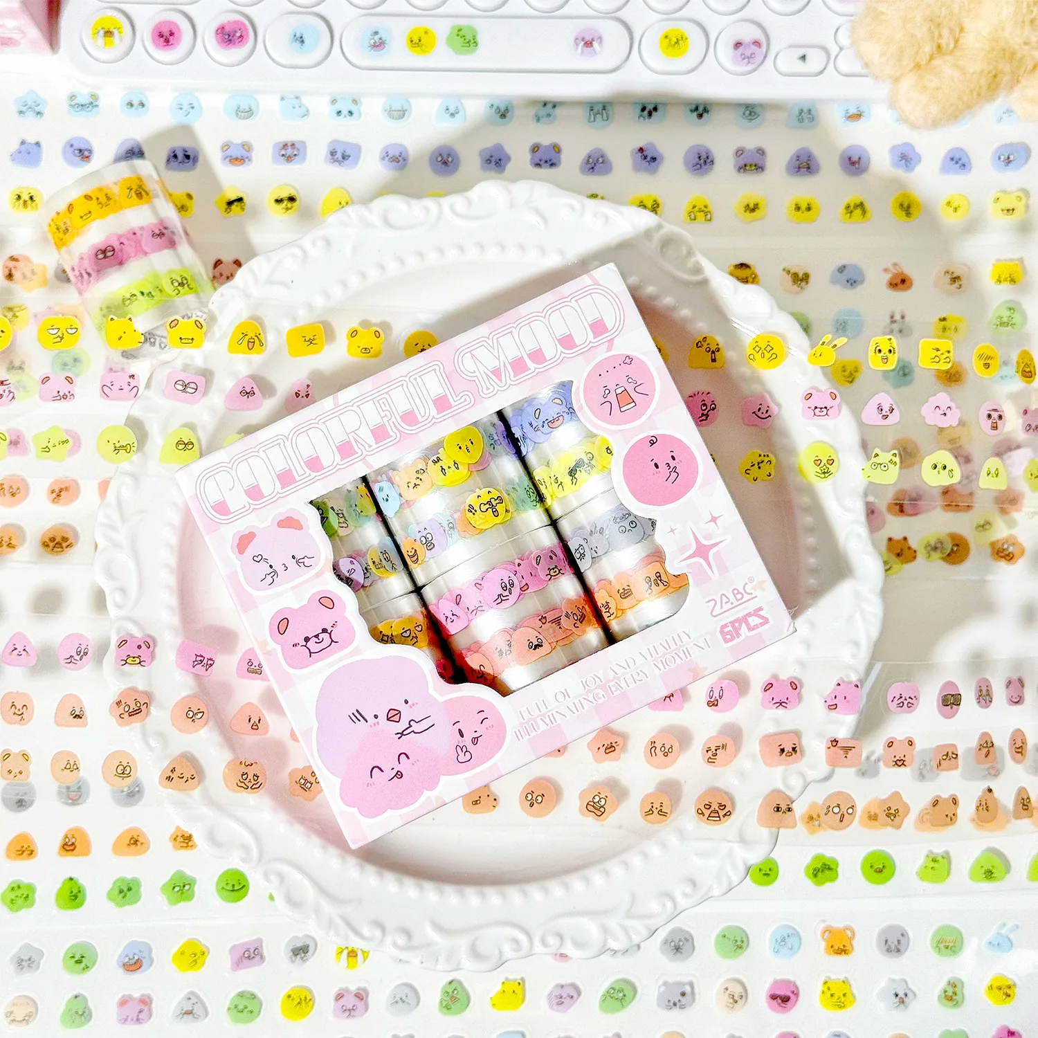 conjunto-de-fita-washi-pet-colorida-com-recortes-e-adesivos-de-expressoes-fofas-para-diario-diy-fita-impermeavel-para-papelaria