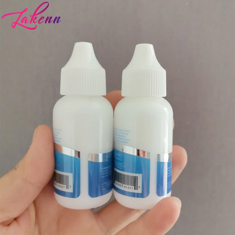 Lem Wig renda depan ekstra tahan air 38Ml lem perekat ikatan Super untuk tutup Wig 2 buah lem rambut alat penata rambut 1.3Oz