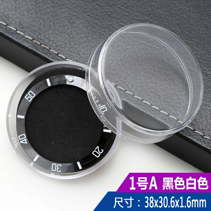 Ceramic bezel for Rolex submariner Daytona Gmt 38mm 40mm dial black green white pink brown Watch scale outer ring Luminous bead