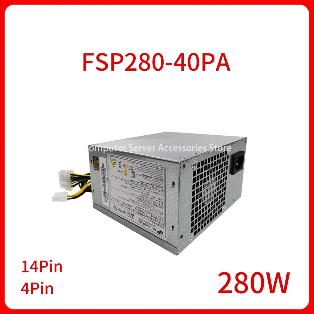 

NEW Original 280W FSP280-40PA PSU for Lenovo ThinkCentre Series Desktop Computer 14Pin 4Pin Interface Power Supply Adapter