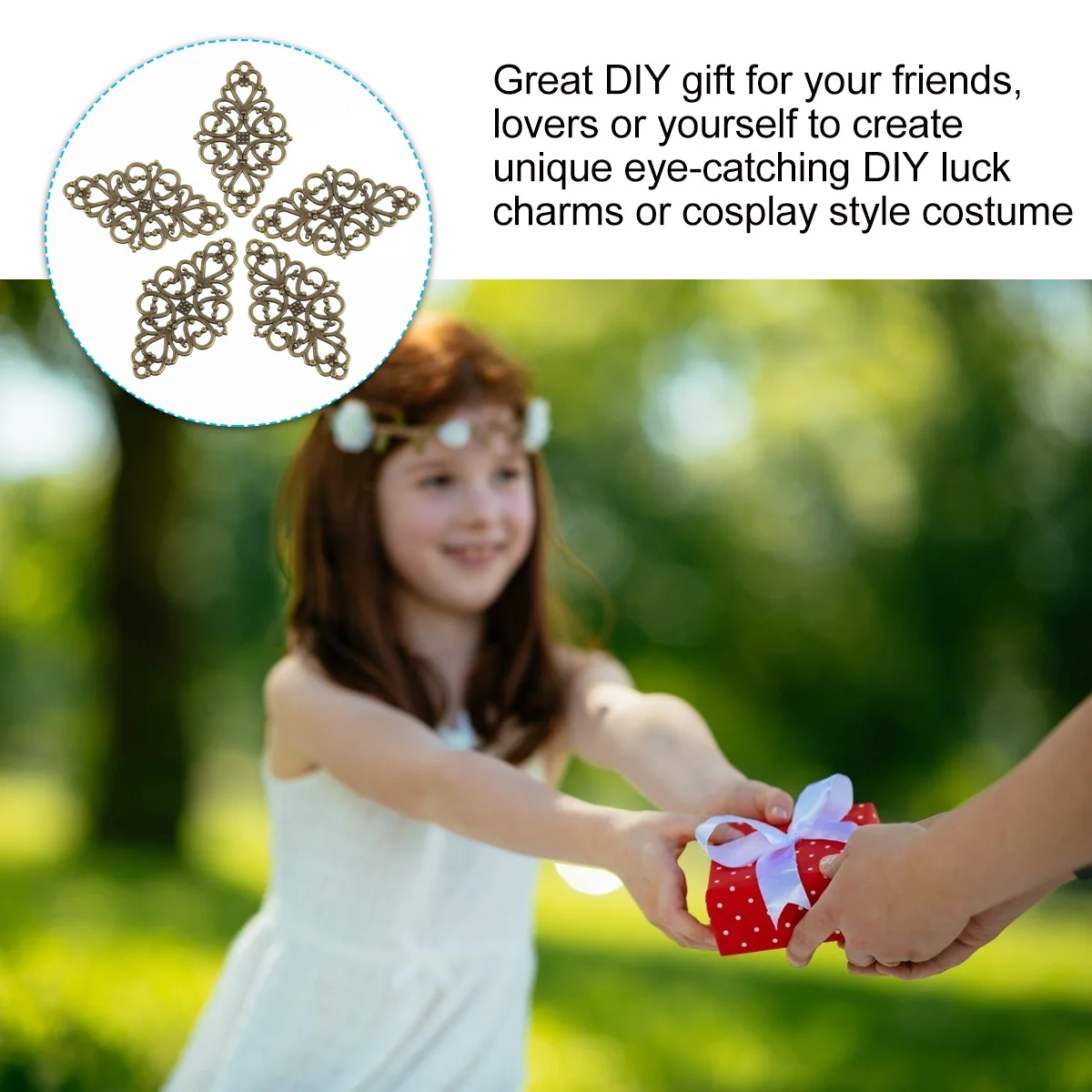 

40Pcs Unique Alloy Pendants Vintage Style DIY Jewelry Making Accessory Necklace Bracelet Earrings Keychain Charm Supplies