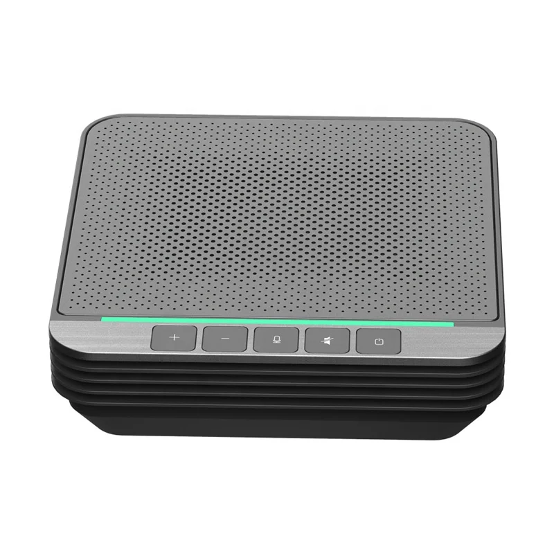 MP200B Manufactory Wholesale gray black silver BT connection 360 degrees conference microphone speakerphone