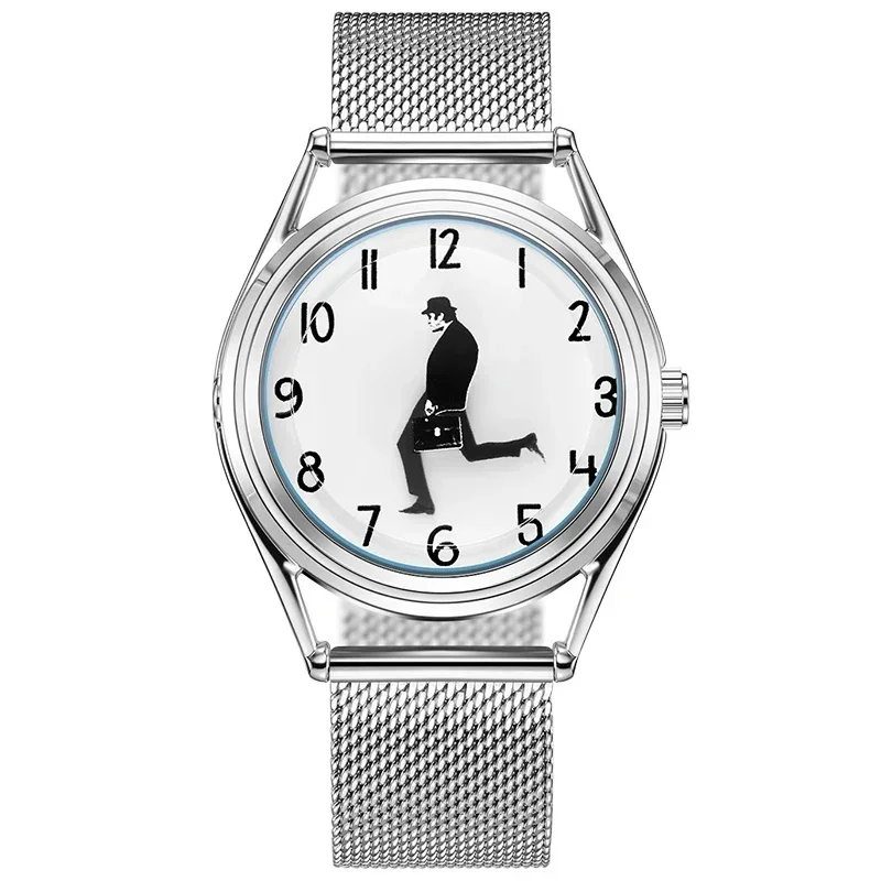 Montre à quartz créative pour étudiants, tendance artistique de niche, style ins, personnalité, mâle, femelle, mode, nouveau, 2024