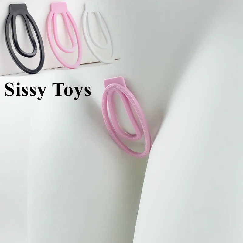 Panty Chastity With FUFU Clip Male Chastity Training Device Light Plastic Trainings Clip For Man Sexy Toy Vaginal Chastity Lock