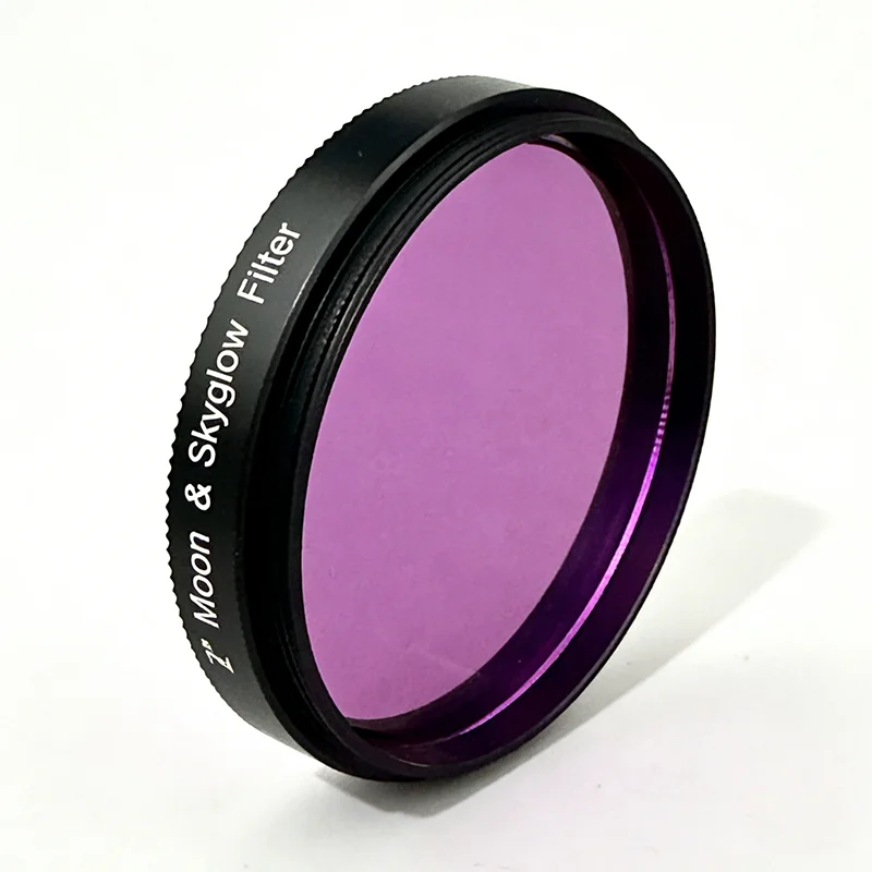 Image 5: Filtre Purple Moon & Skyglow de 2 pouces pour oculaire de télescope - Vues lunaires nettes