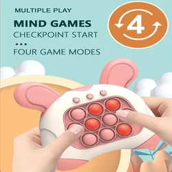 Pop Light Press Anti-Stress Brinquedos para Crianças e Adultos, Quick Push atualizado, jogo Montessori, alívio do estresse, presentes divertidos para meninos e meninas