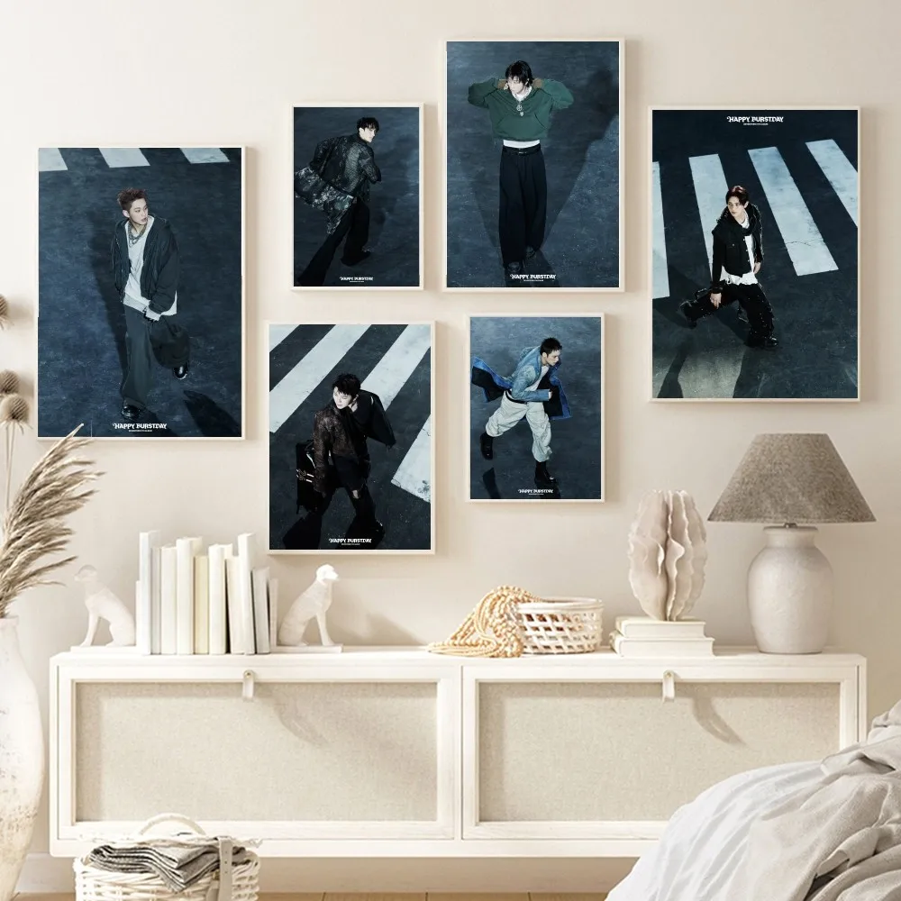 S.COUPS Jeonghan Joshua Jun Hoshi Woozi DK Mingyu The8 Seungkwan Vernon Dino ملصق غرفة نوم ملصقات جدار ديكور المنزل الهدايا