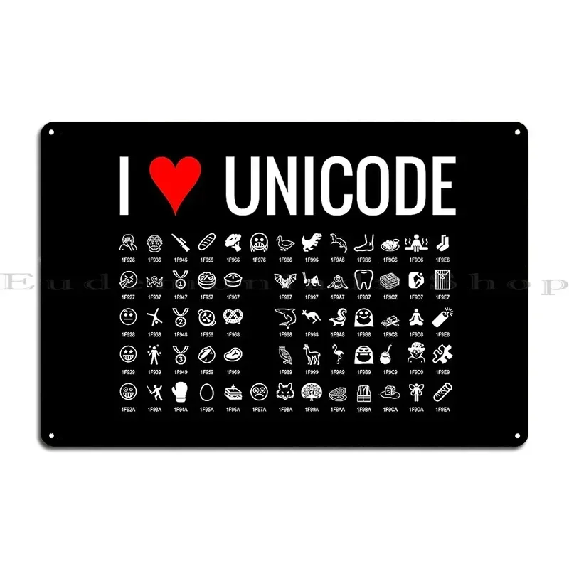 

Металлические таблички I Unicode для гостиной, кухни, паба, гаража, дизайнерские жестяные вывески-постеры