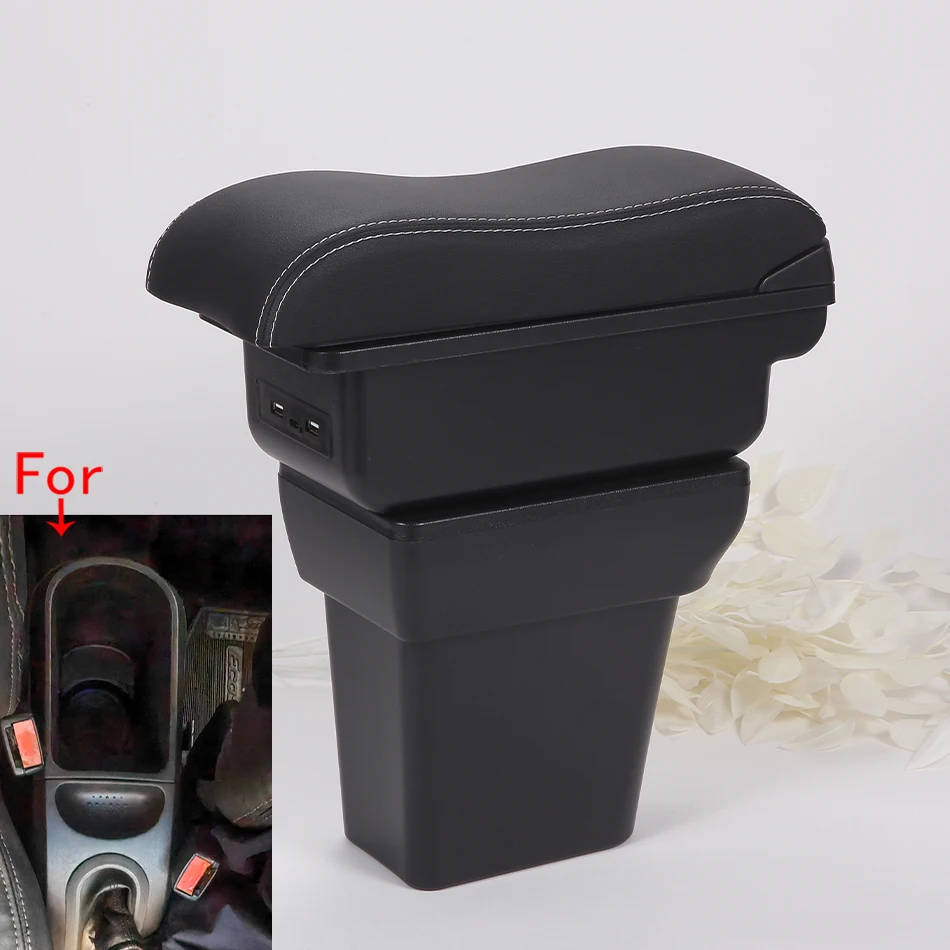 For FORD ECOSPORT Armrest Box for Ford Ecosport 2009 Car Armrest Central Storage Box Interior Dedicated Arm Support Auto Parts