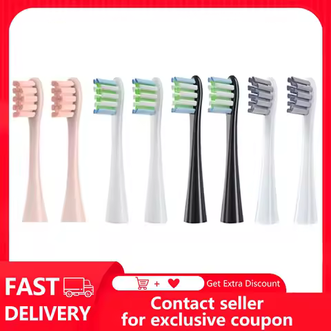 Replacements Brush Heads for Oclean X Pro/ X / ZI/ F1/Air 2/One/SE Sonic Electric Toothbrush Teeth Cleaning Replaceable Heads
