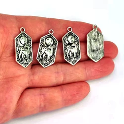 5pcs new DIY Animal deer sun moon tree pendant charm for women man Accessories