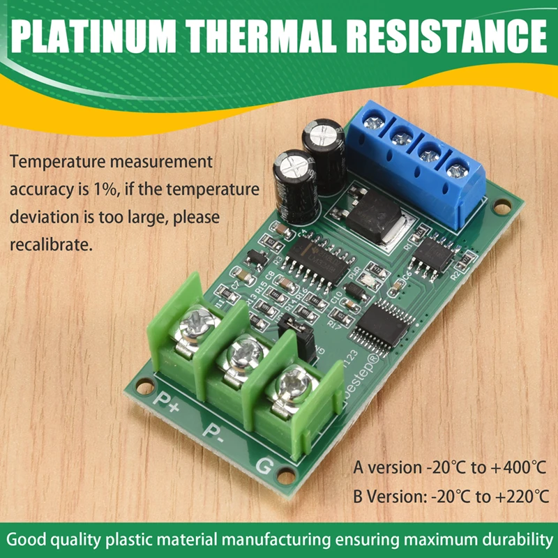 PT100 Platina Resistência Térmica RTD Sensor de Temperatura Transmissor RS485 MODUBS Módulo RTU