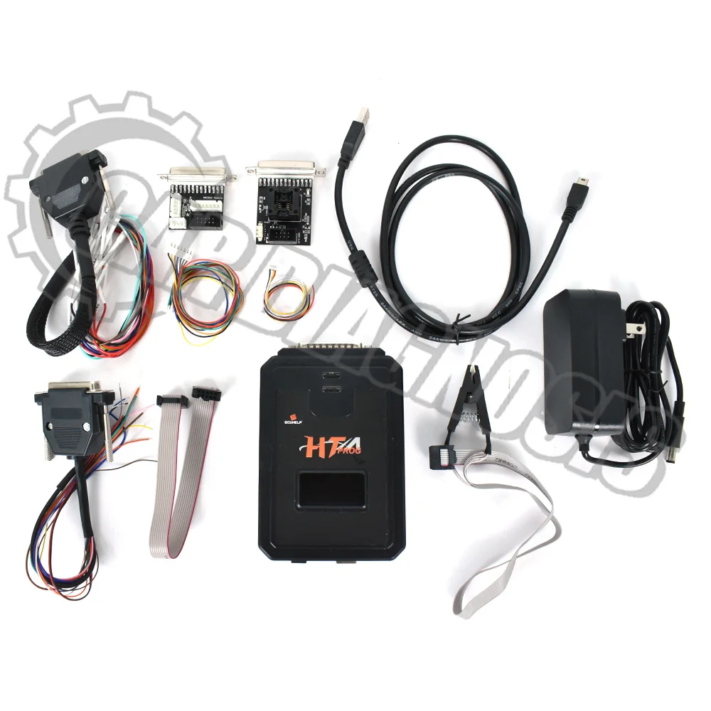 2024 top HTprog Full Version adapter+cables+dongle Works for KT200 Alone as ECU Chip tuning Tool