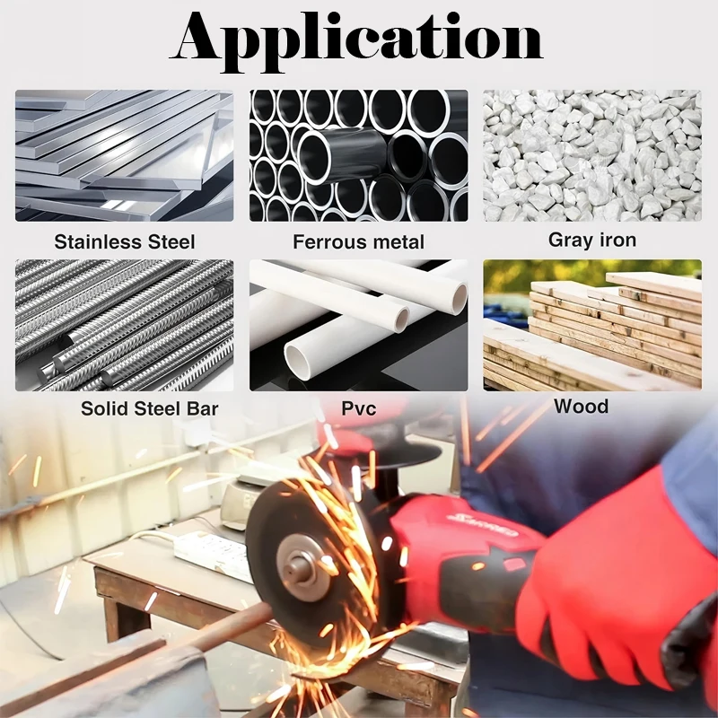 25Pcs 105mm (4inch) Metal Cutting Discs Set | Cut-Off Wheels for Angle Grinder | Flap Sanding & Grinding Discs, Industrial-Grade
