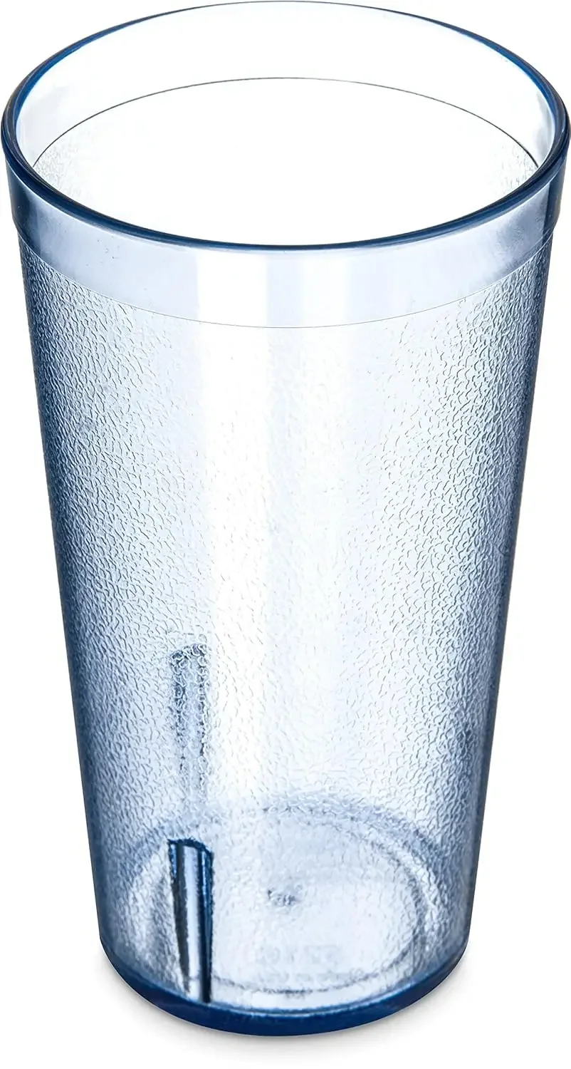 52168154 بهلوان بلاستيكي مقاوم للكسر، 16 أونصة، أزرق (عبوة من 6 قطع)